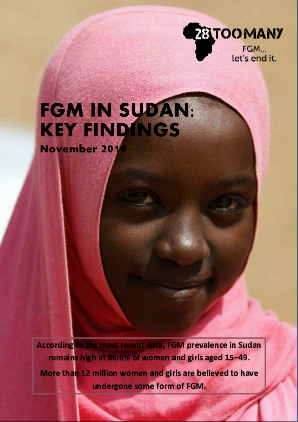 Key Findings: FGM in Sudan (2019, Arabic)